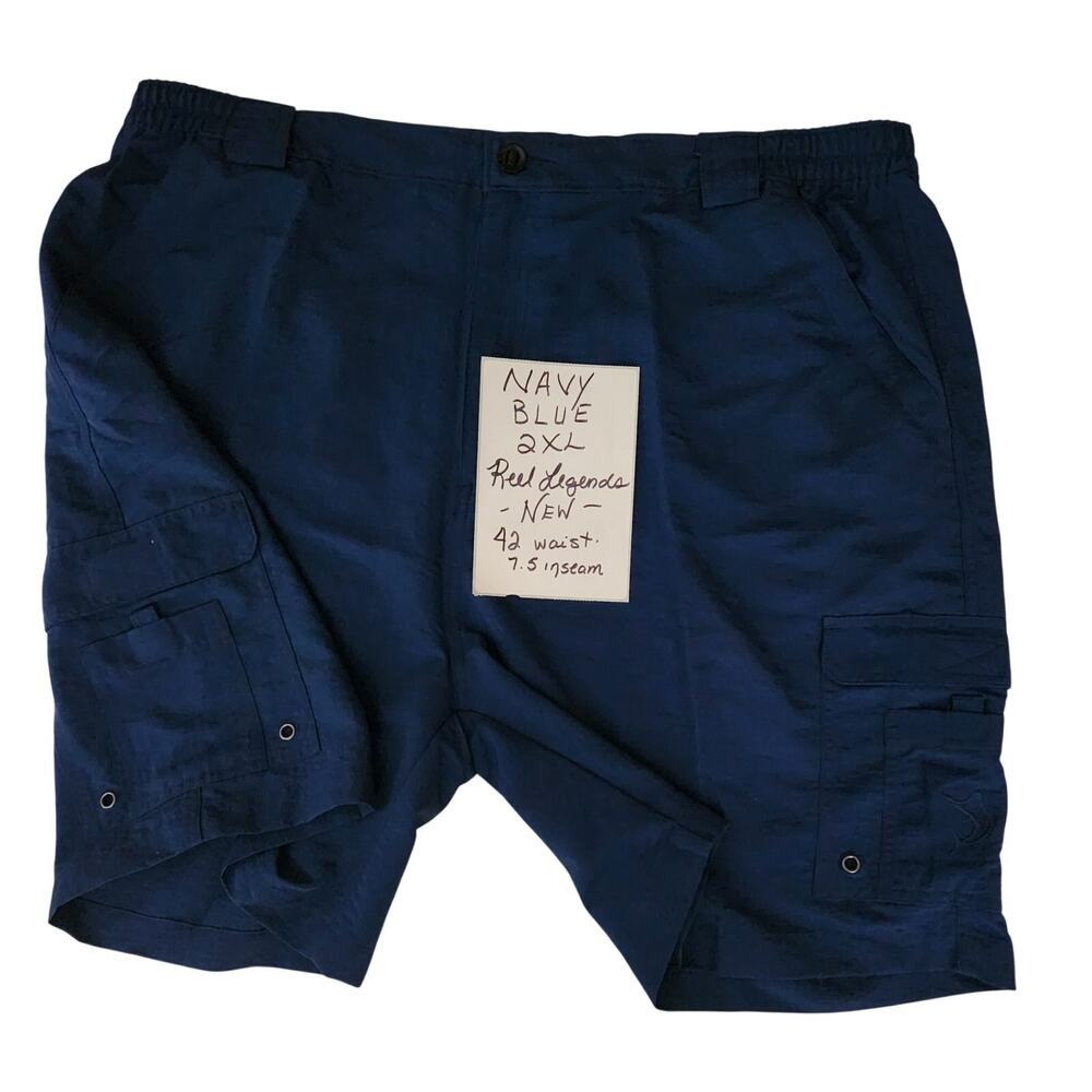 NEW XXL waist 44 42 Reel Legend Shorts Summer Beach Boat Shorts UPF 50 protect